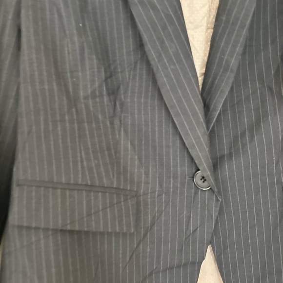 Banana Republic Black Tailored Blazer Suit Jacket - Picture 2 of 7